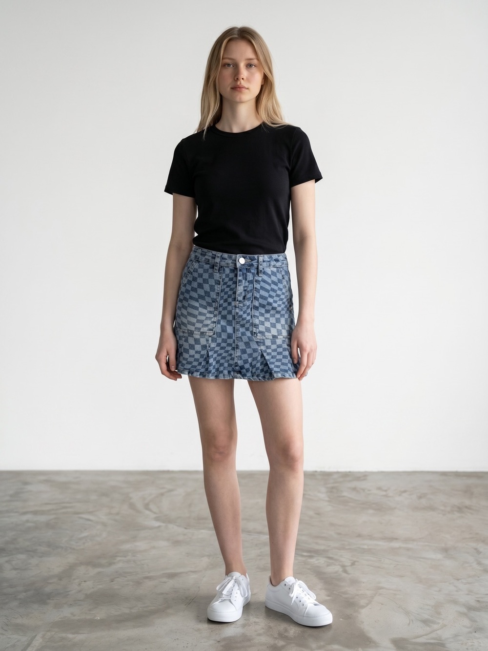 NWT New Joe's Jeans Girl's The Mina Denim Mini Skirt Size 10